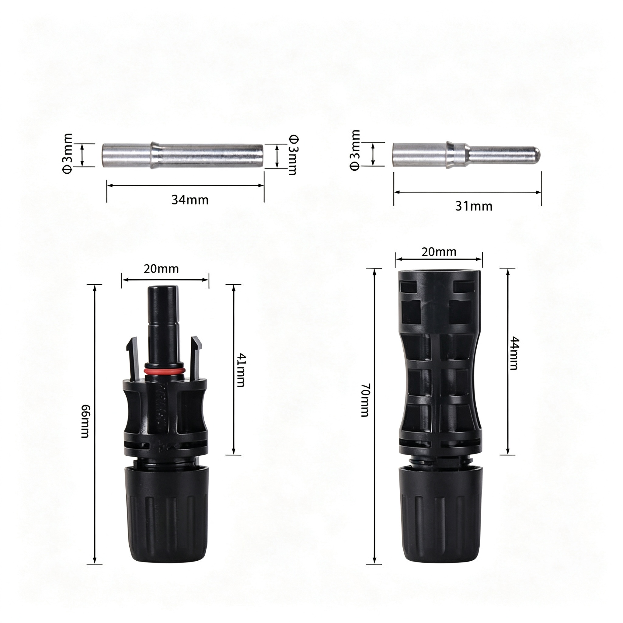 MC4 Solar PV Connector - 4